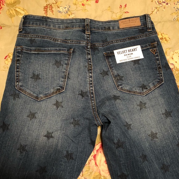 SOLD/// VELVET HEART ELSIE JEANS - Picture 4 of 8
